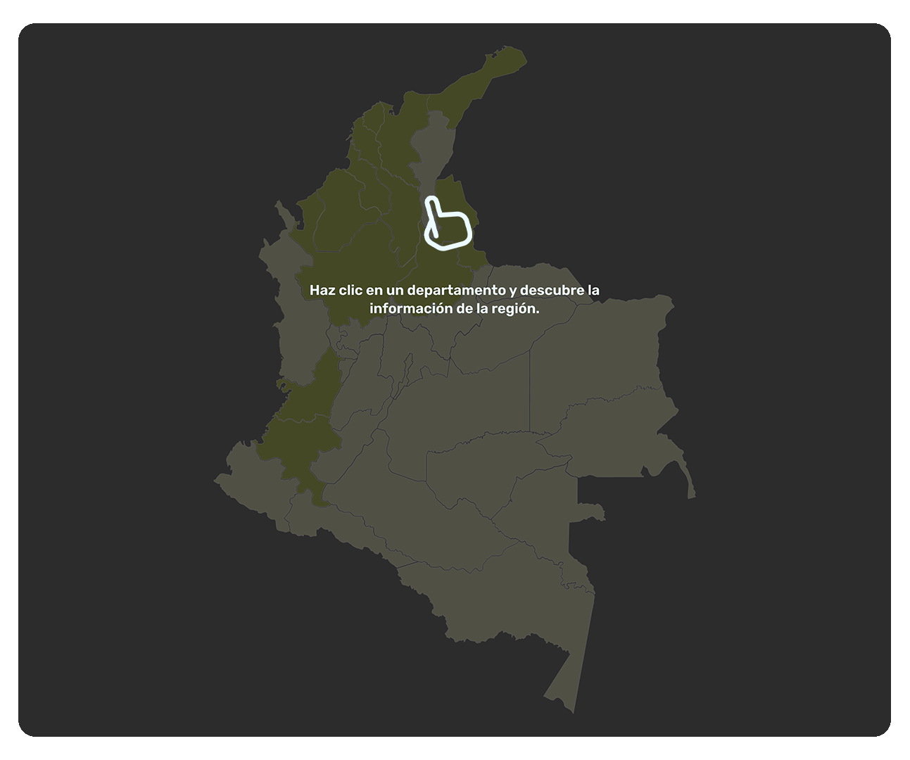 Mapa Colombia - Dónde estamos